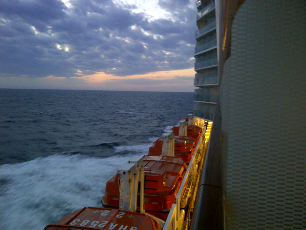 Last night onboard the Silhouette